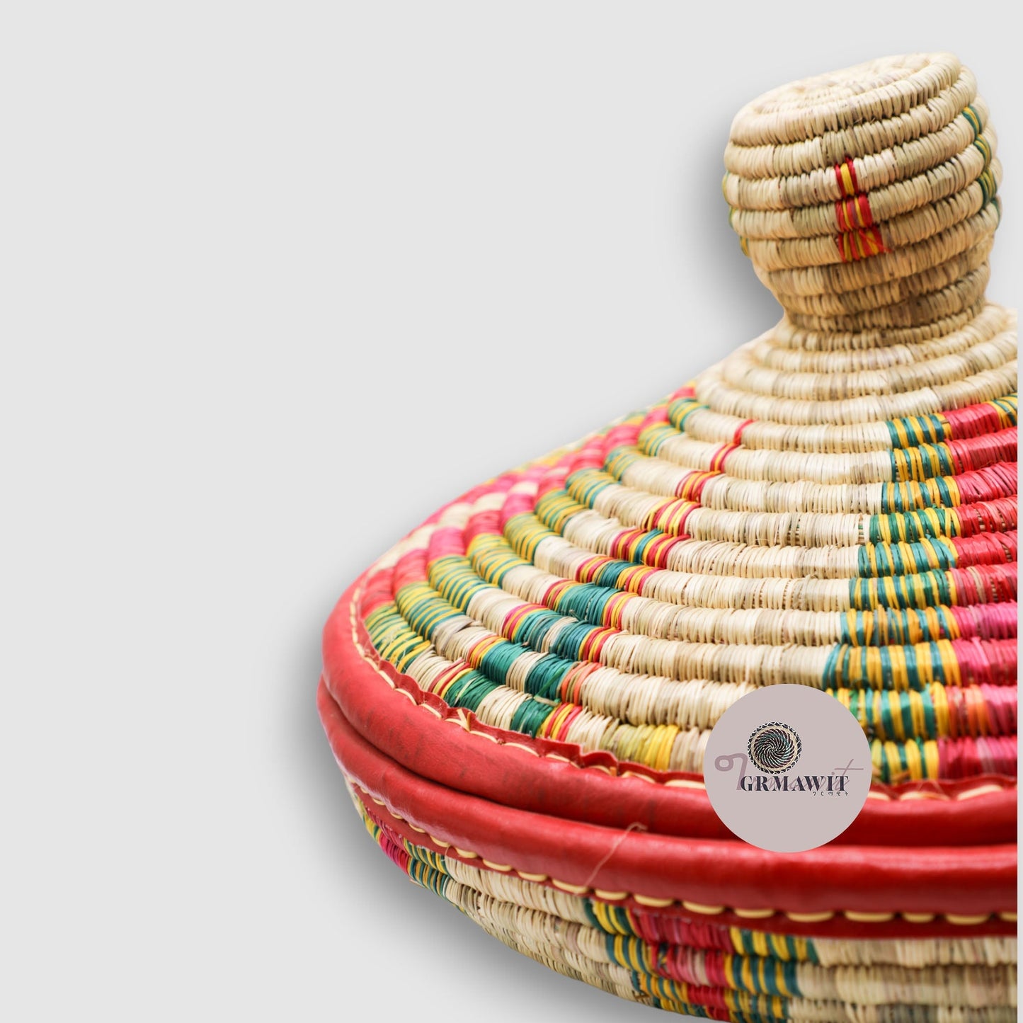 Traditional Ethiopian Table Messob #3 Grmawit