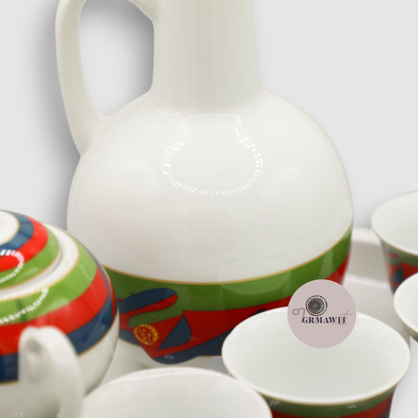 Tradtional Eritrean Coffee Top Set Grmawit