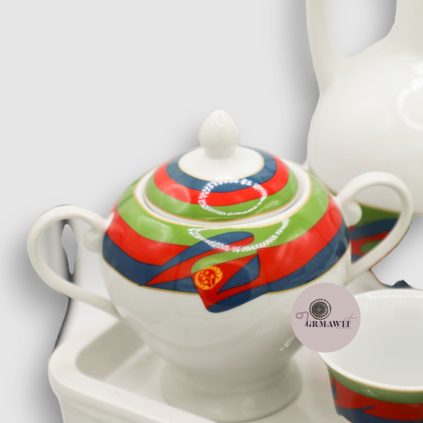 Tradtional Eritrean Coffee Top Set Grmawit