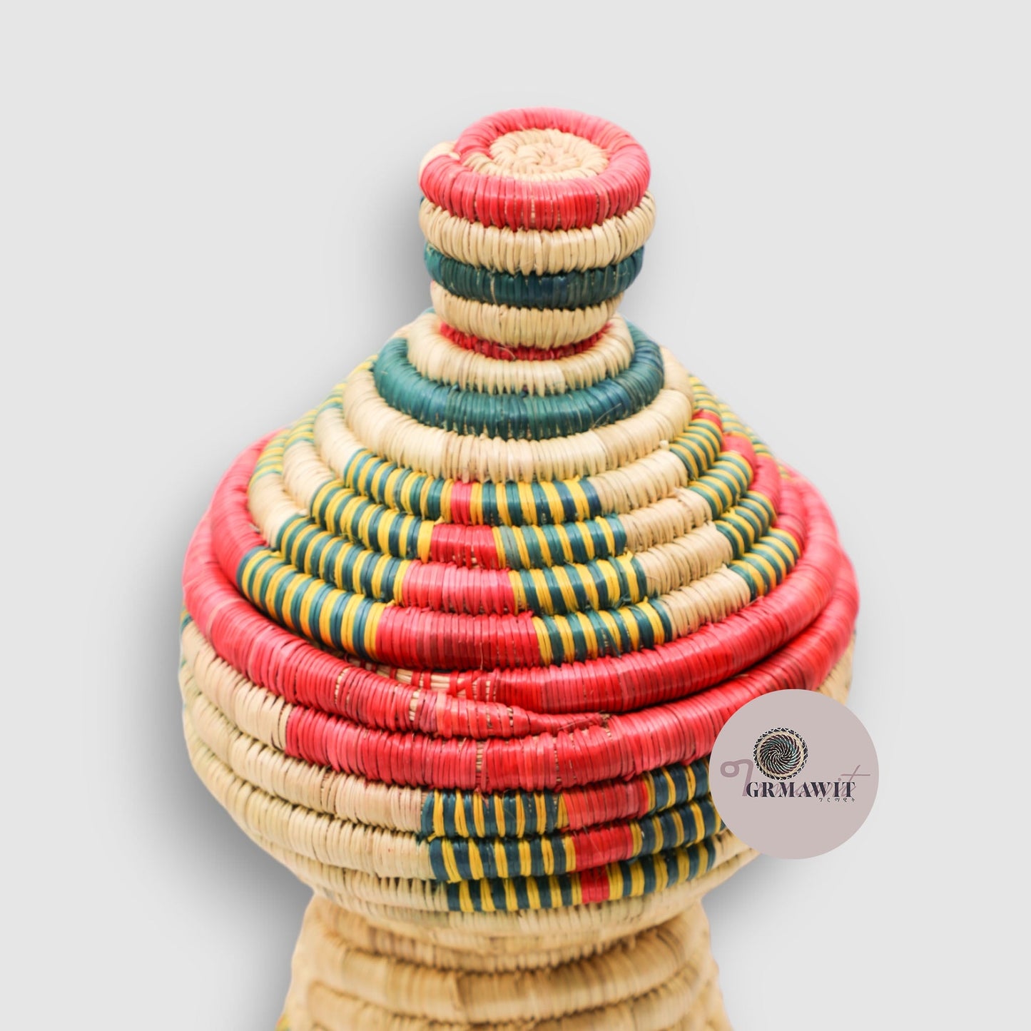 Tradtional Ethiopian / Eritrean Table Messob #2 Grmawit
