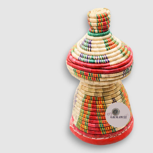 Tradtional Ethiopian / Eritrean Table Messob #2 Grmawit