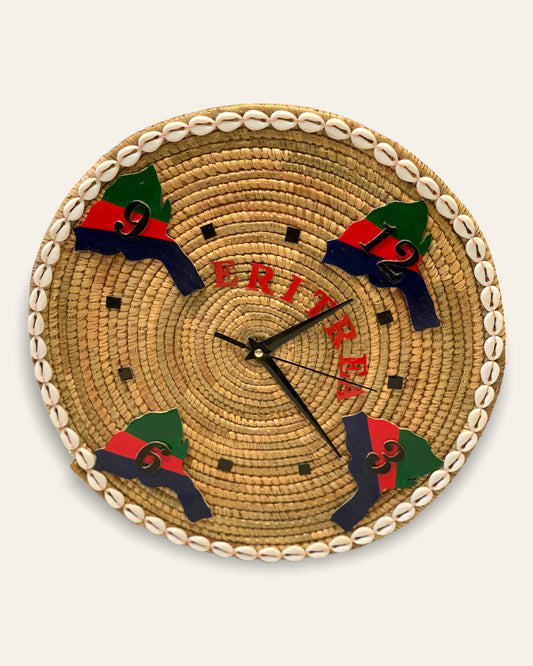Vintage Handwoven Wall Clock Extras Grmawit
