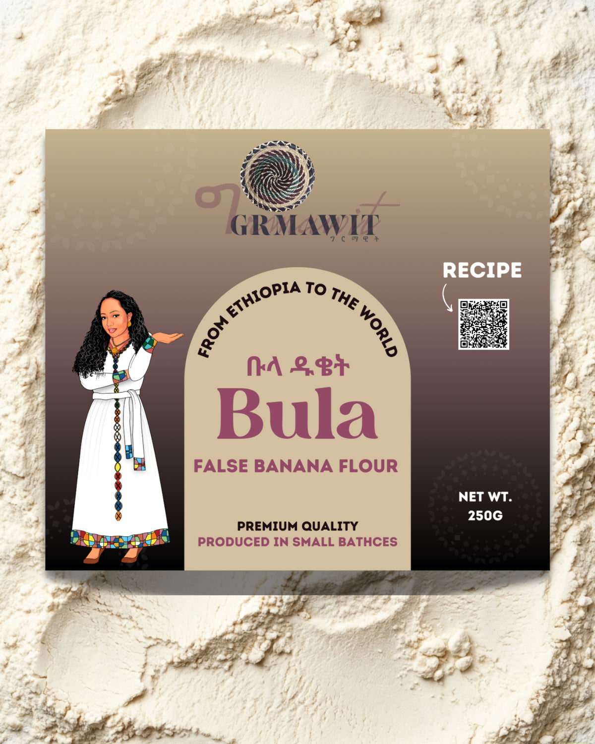 Bula | Ethiopian False Banana Flour | ⁠ቡላ ዱቄት