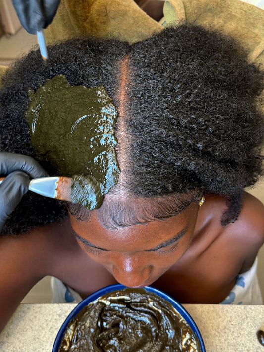 Pure Ethiopian Henna Hair Powder – Natural Colour, Strength & Shine | ሂና