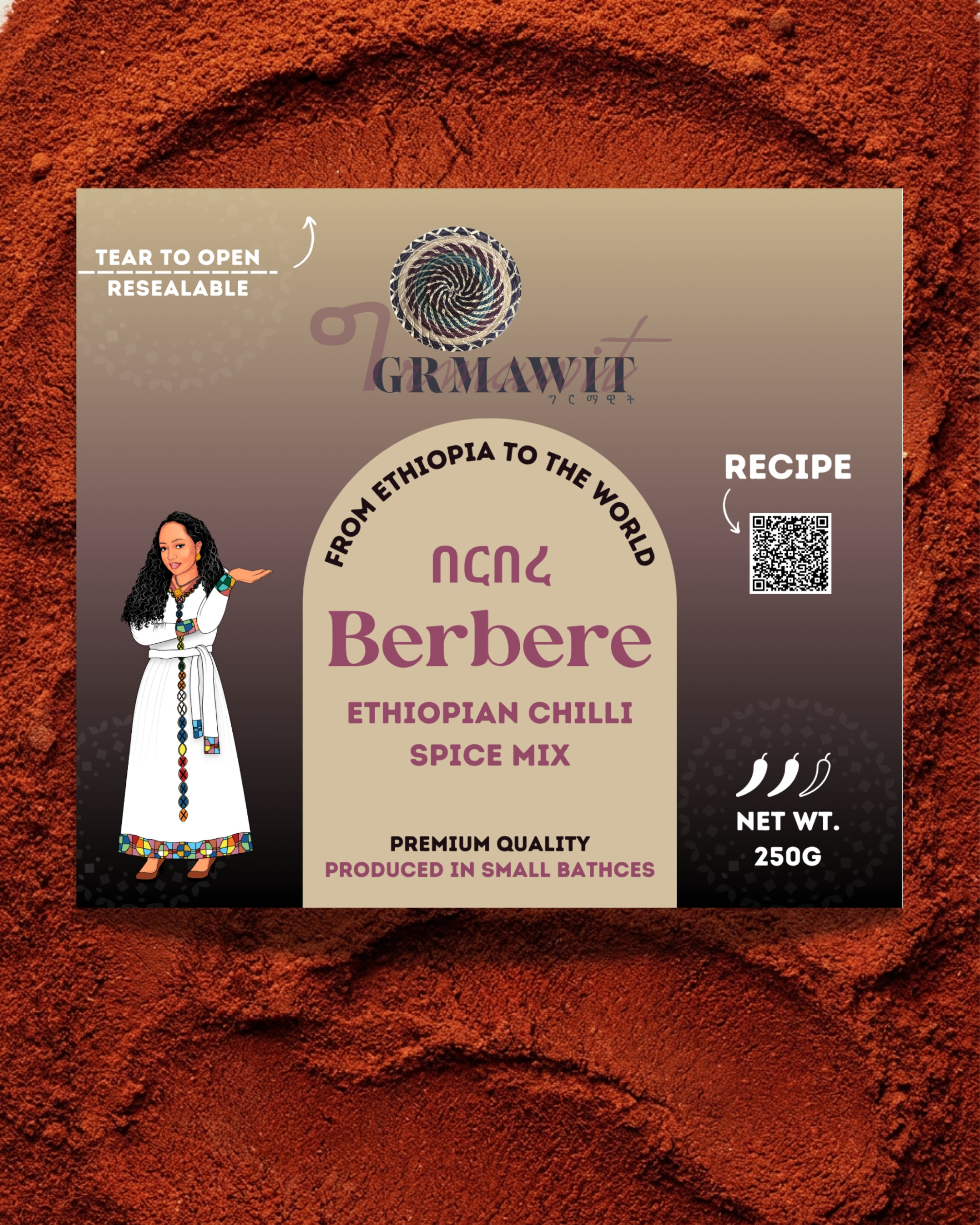 Premium Quality Berbere | Made in Ethiopia | በርበረ