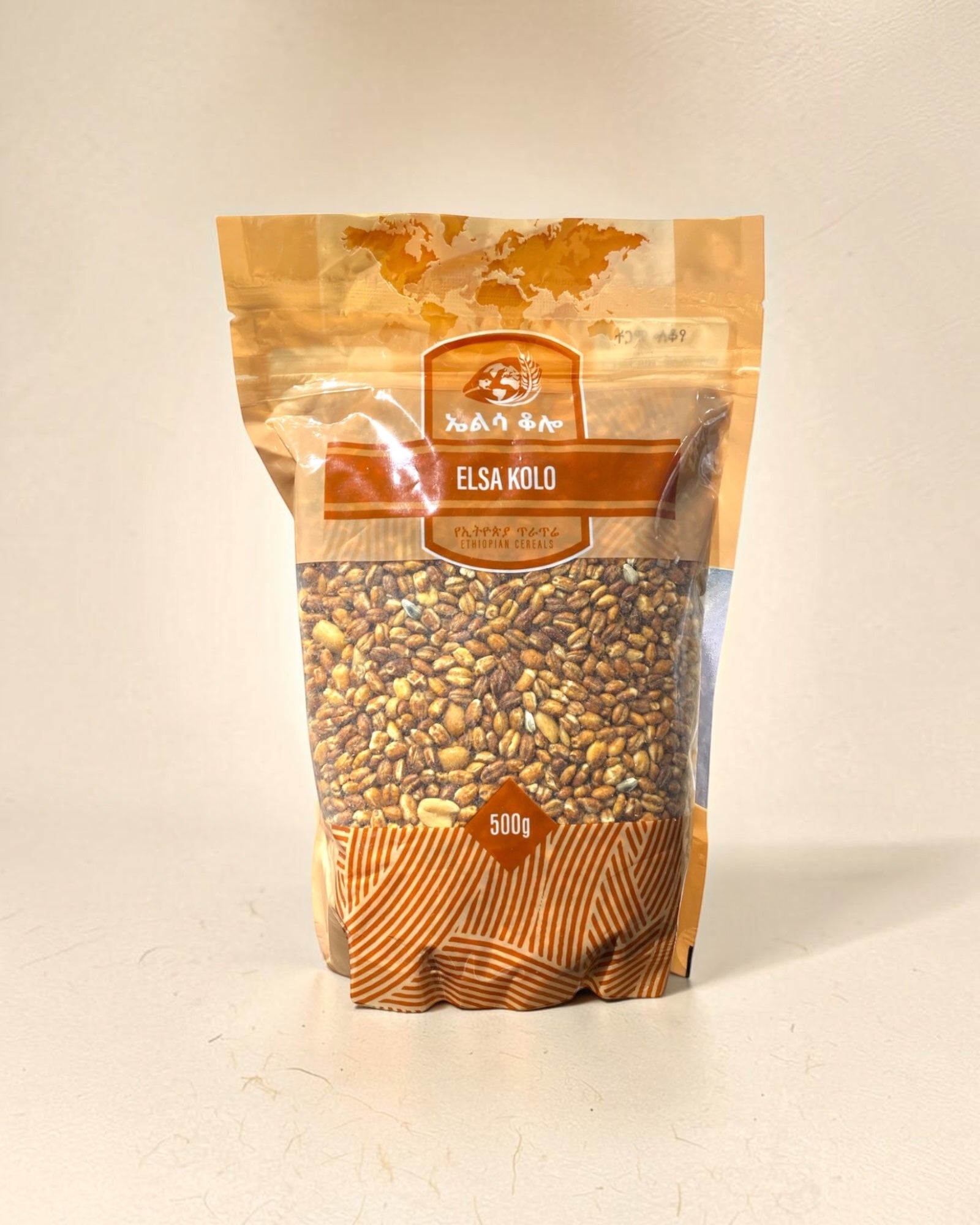 Elsa Qolo | Roasted Ethiopian Barley Snack | ኤልሳ ቆሎ Seasonings & Spices Grmawit 