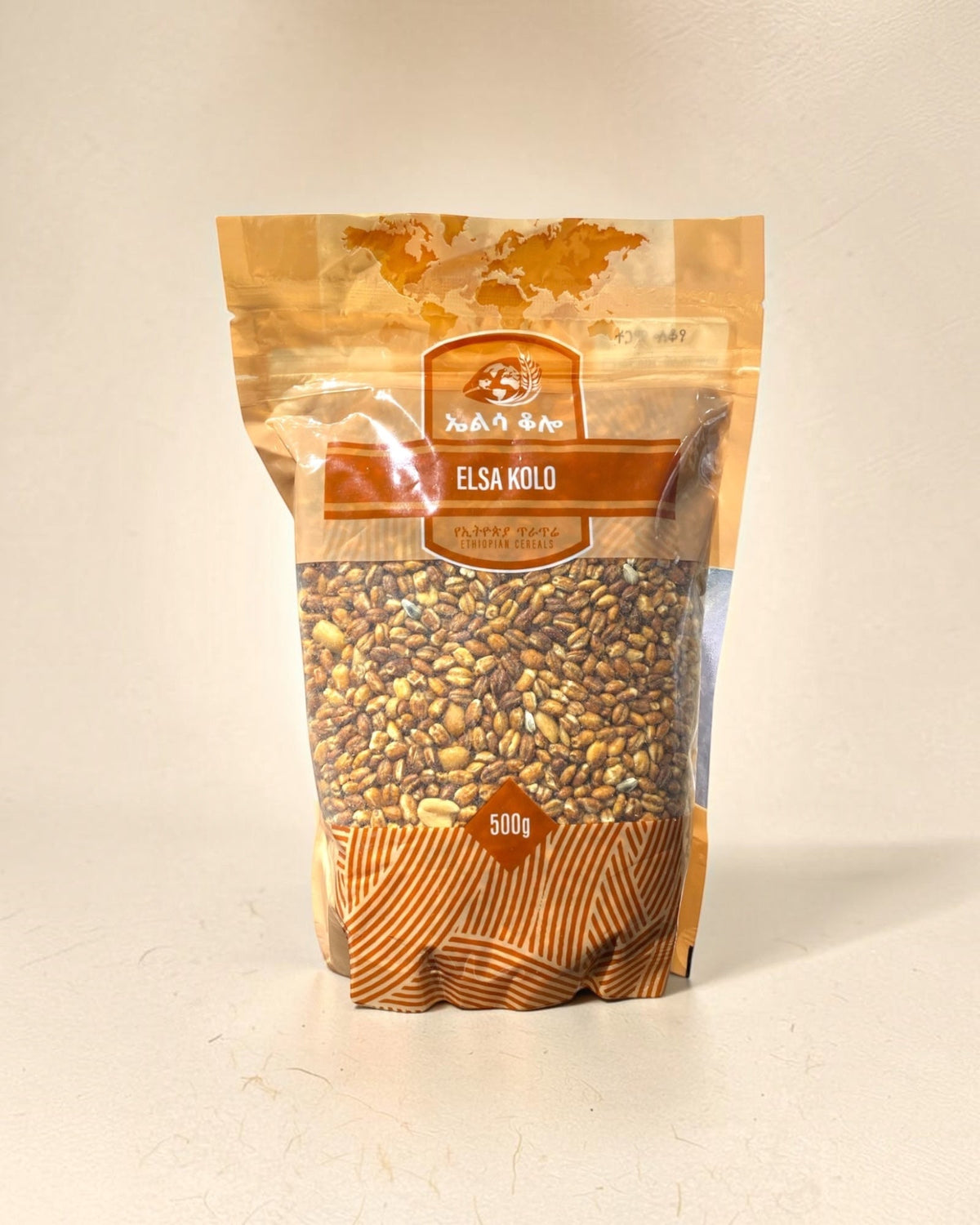 Elsa Qolo | Roasted Ethiopian Barley Snack | ኤልሳ ቆሎ Seasonings & Spices Grmawit 