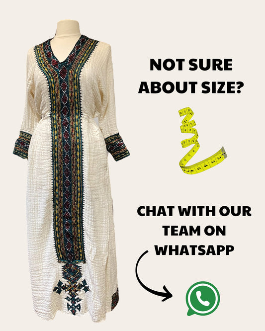 Ethiopian Traditional Dress #1 Zurya Grmawit