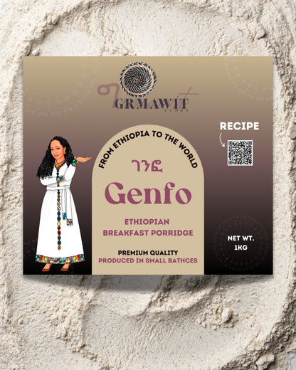 Genfo |Ethiopian Breakfast Porridge | ገንፎ