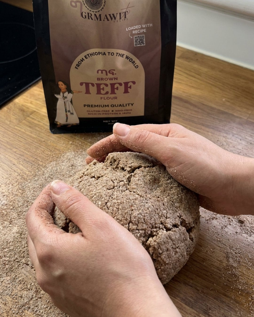 Grmawit Teff Flour | Premium Ethiopian | ጤፍ food Grmawit 