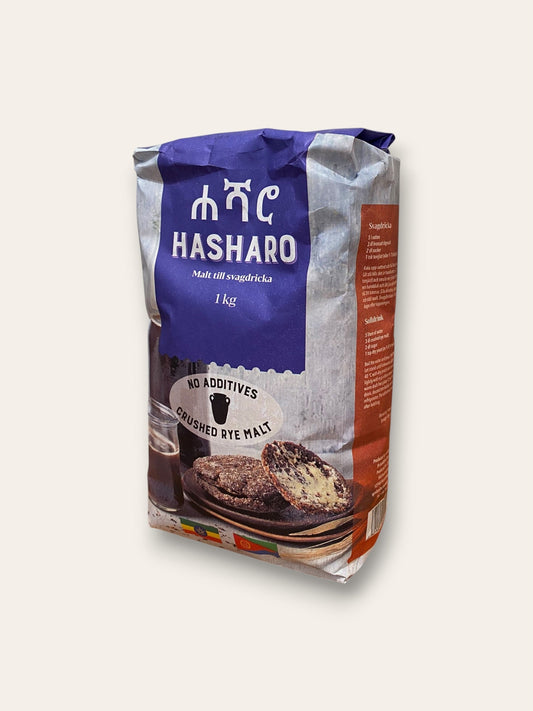 Hasharo 1kg | Rye Malt for Suwa & Finnish Kalj | ሓሻሮ Seasonings & Spices Grmawit 