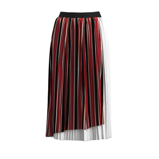 Long Traditional Eritrean Pleated Skirt Grmawit 