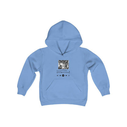 Youth Heavy Blend Hooded Sweatshirt | Biniam Girmay Kids clothes Printify Carolina Blue S 