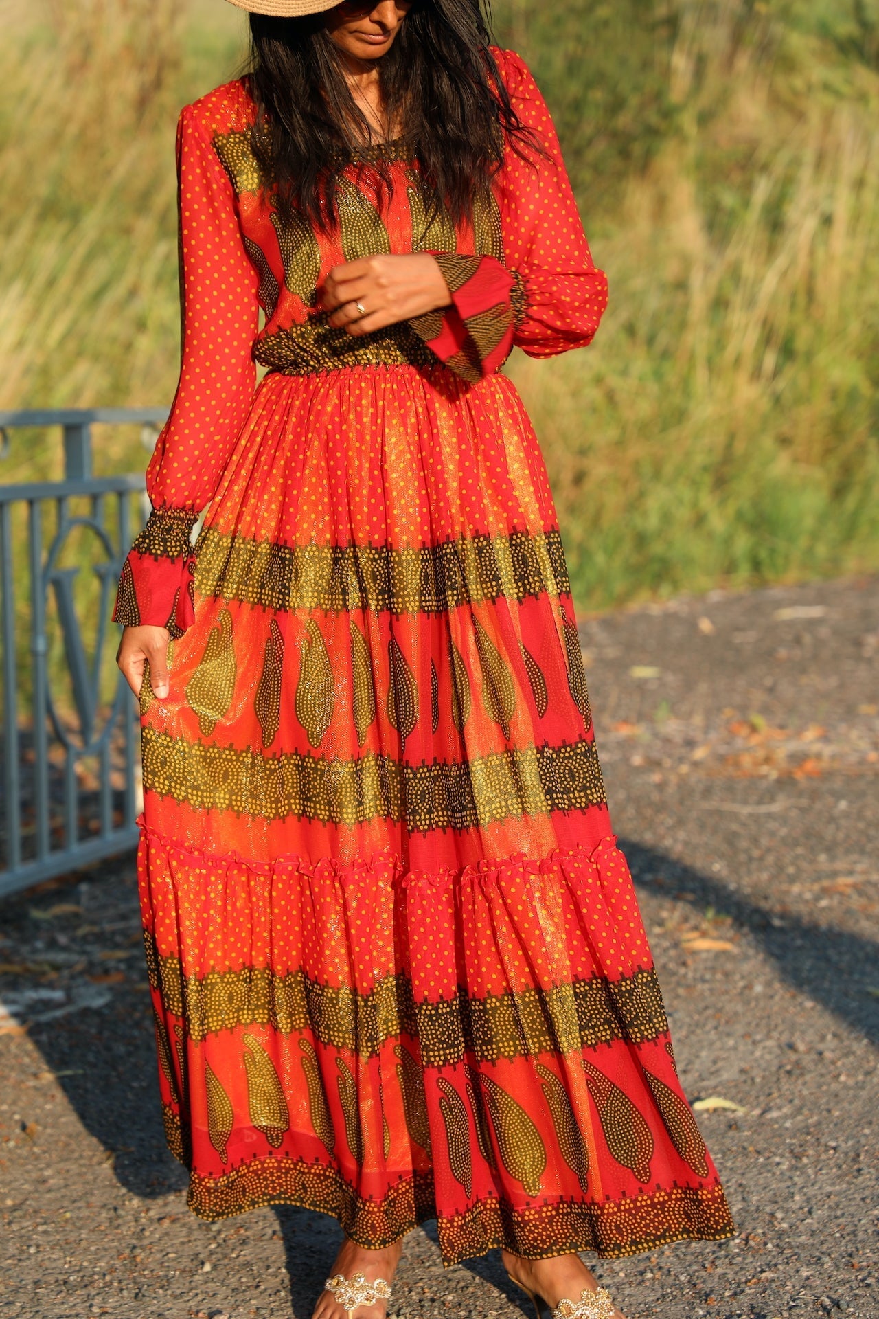 Almaz Chiffon Dress Grmawit 
