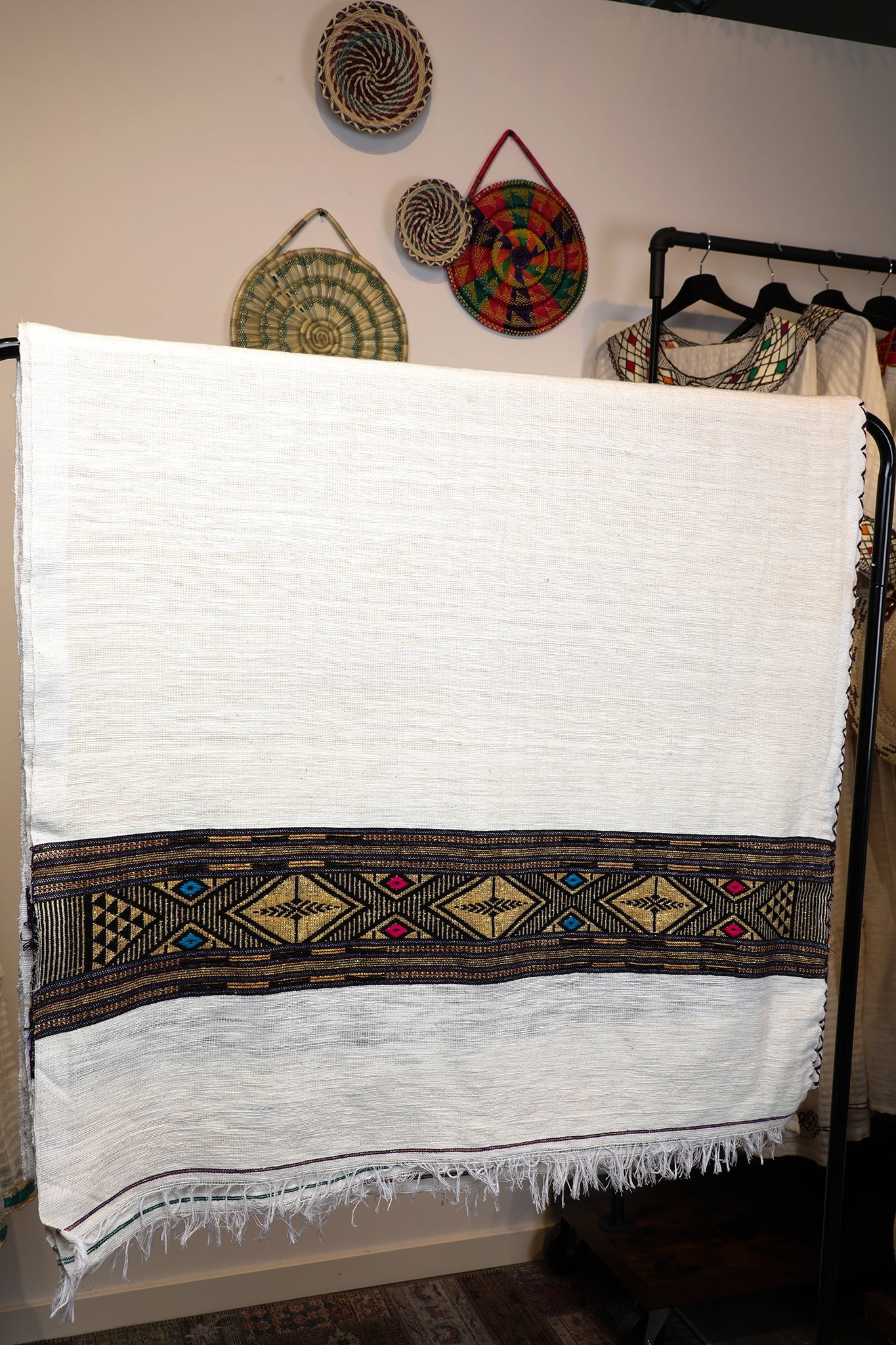 Gabi 100% Cotton Woven Blanket #3 Blankets Grmawit 