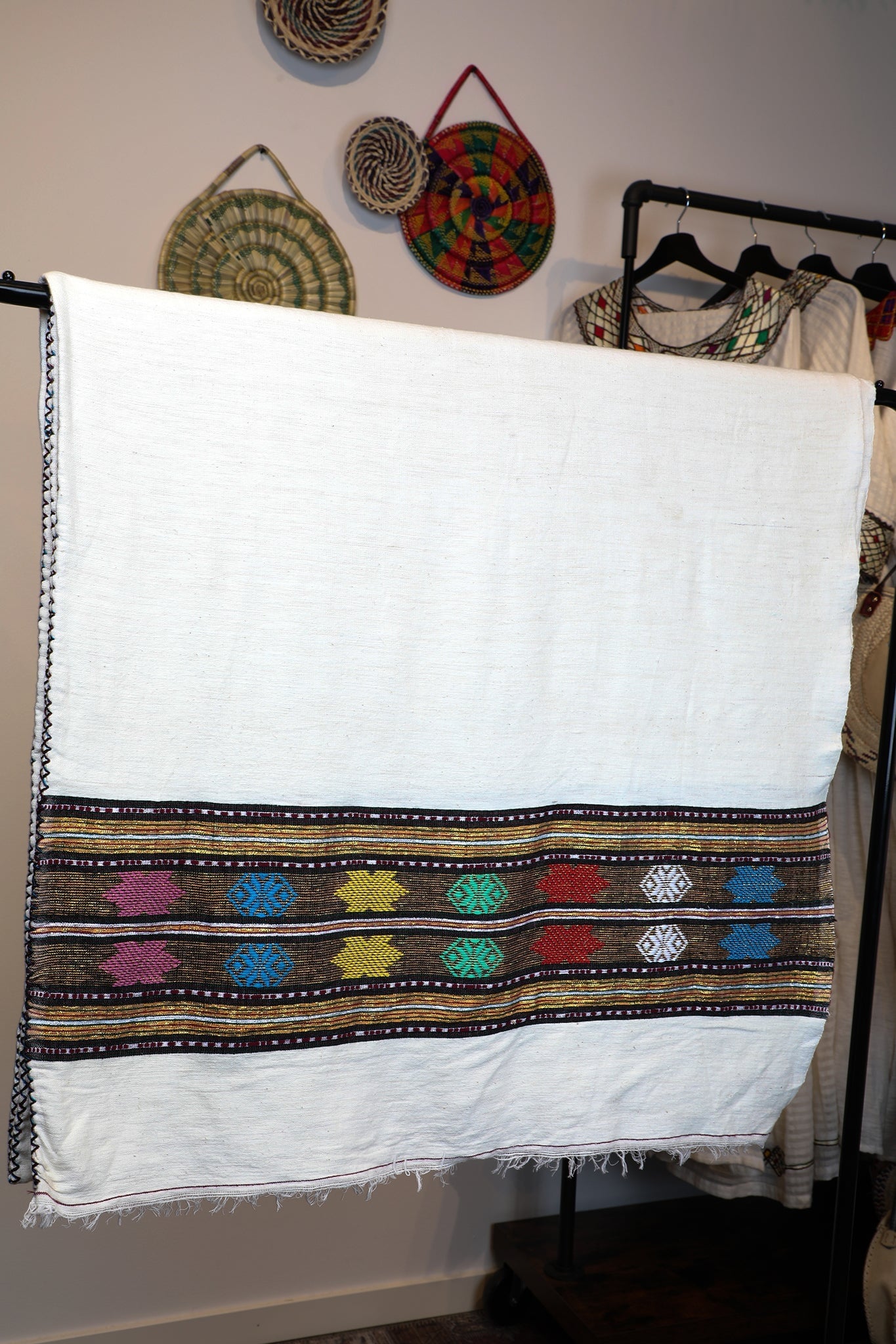 Gabi 100% Cotton Woven Blanket #4 Extras Grmawit 