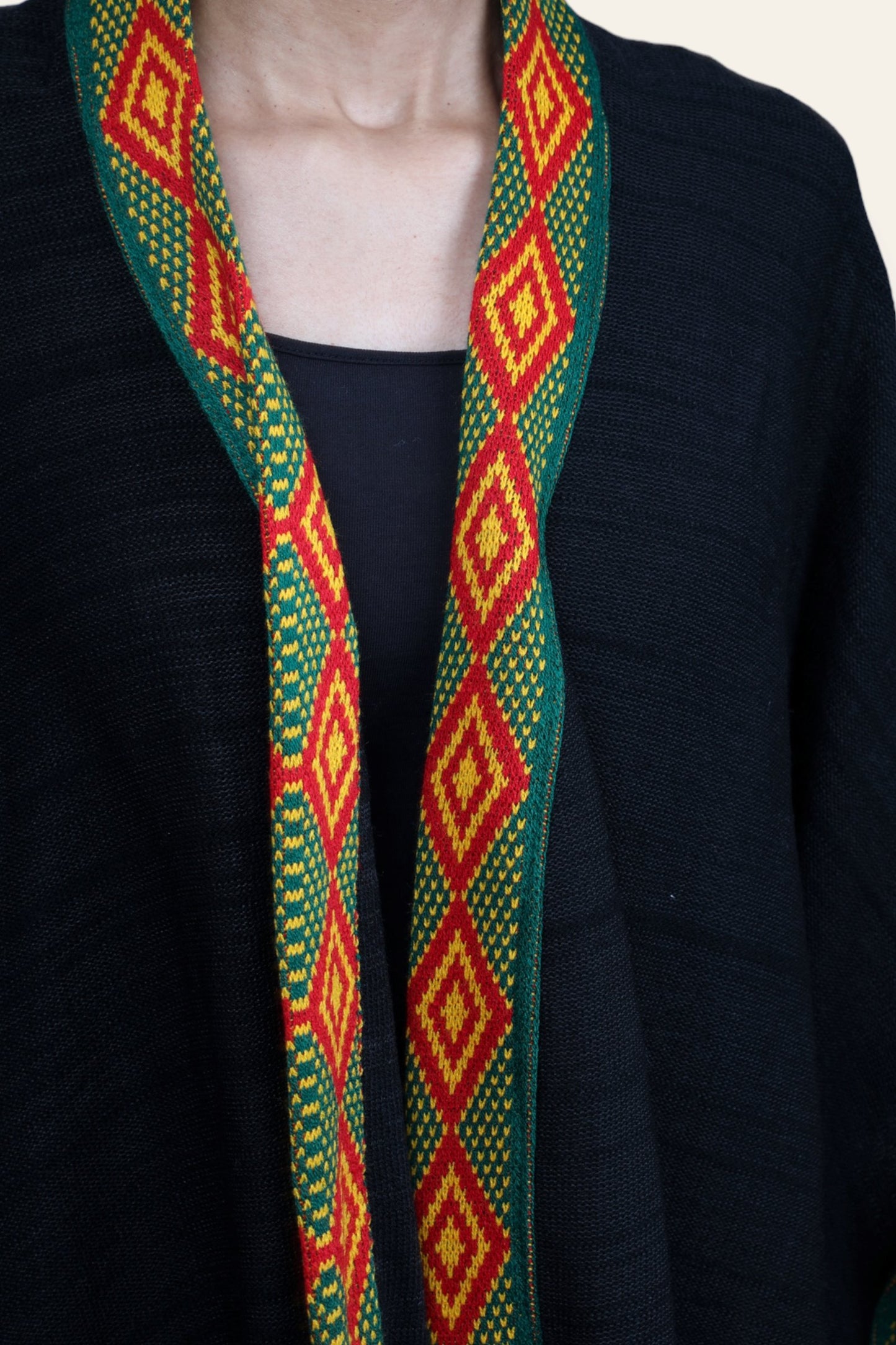 Handwoven Cardigan | Made in Ethiopia | Organic Cotton Cardigans Grmawit 