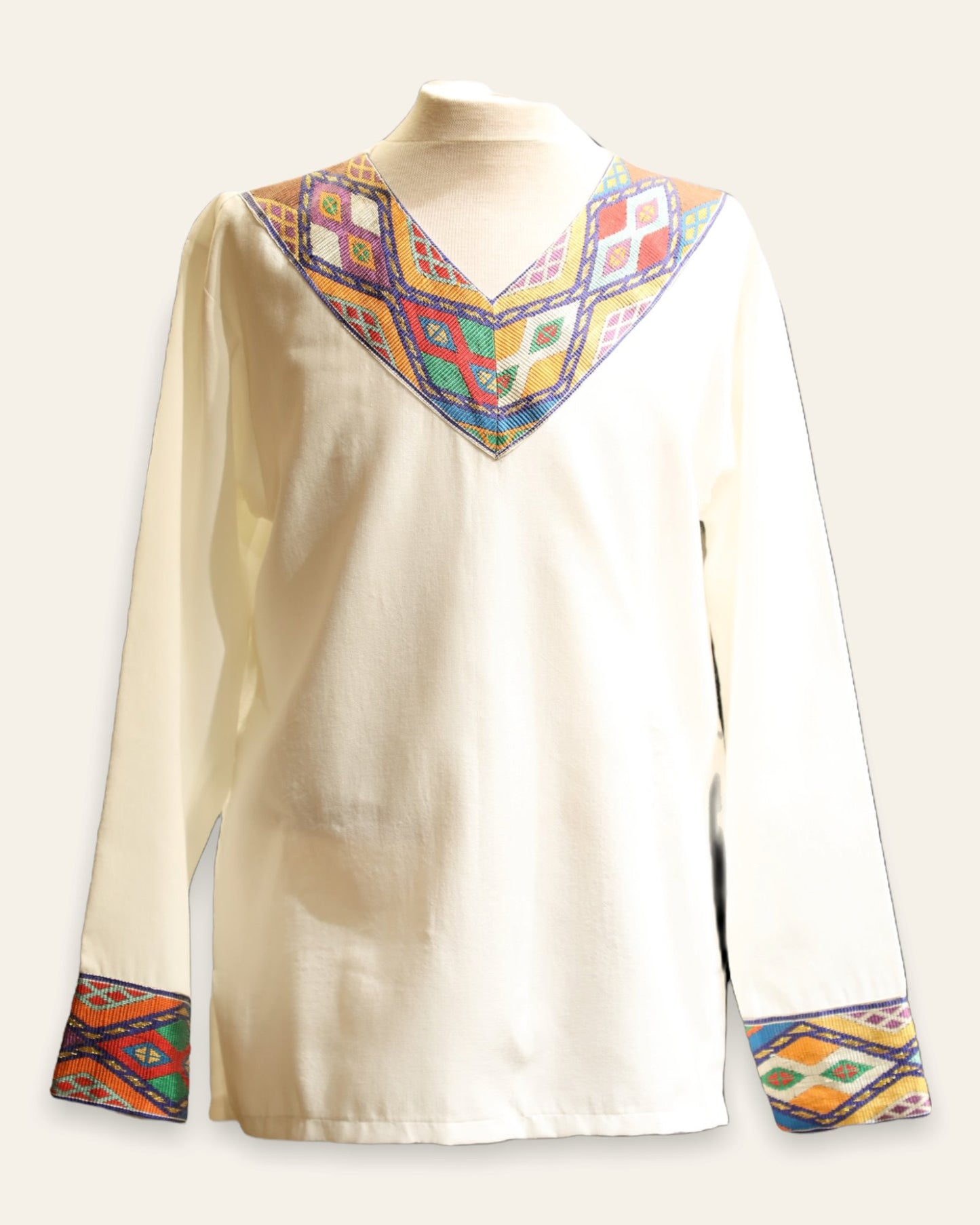 Men's Traditional Shirt Traditional Ethiopian Shirt Grmawit 15 