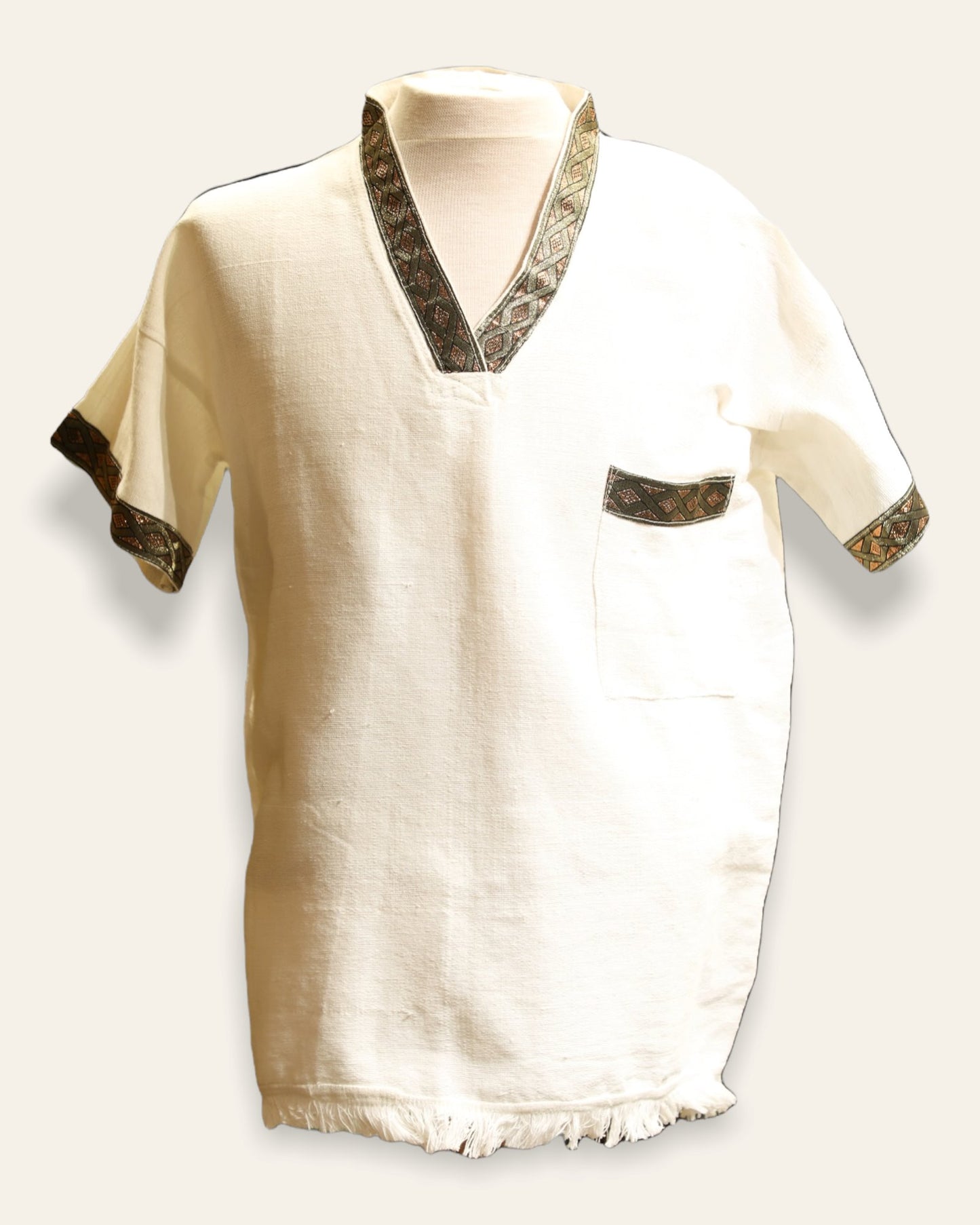 Men's Traditional Shirt Traditional Ethiopian Shirt Grmawit 5 