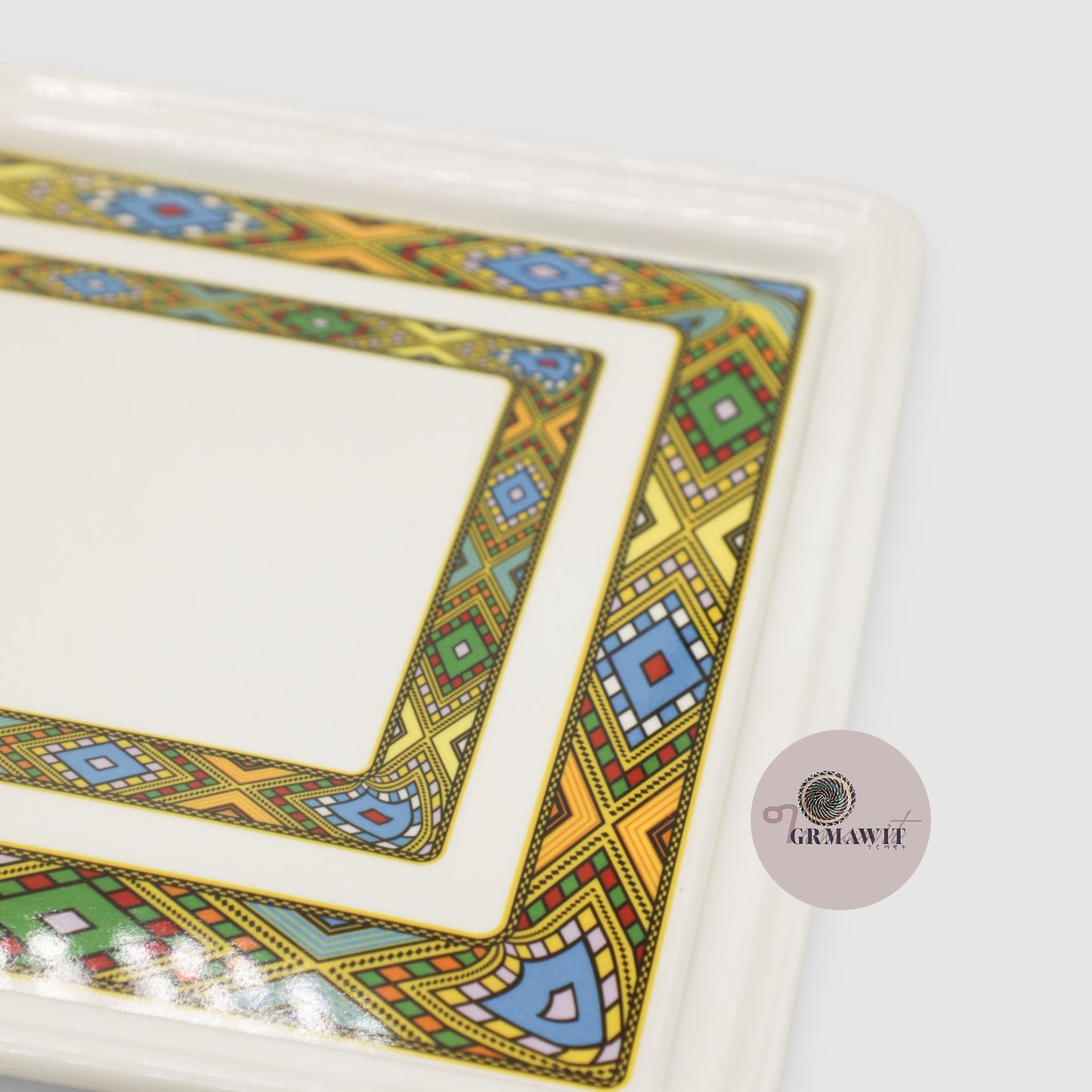 Traditional Ethiopian / Eritrean Serving Tray Grmawit 
