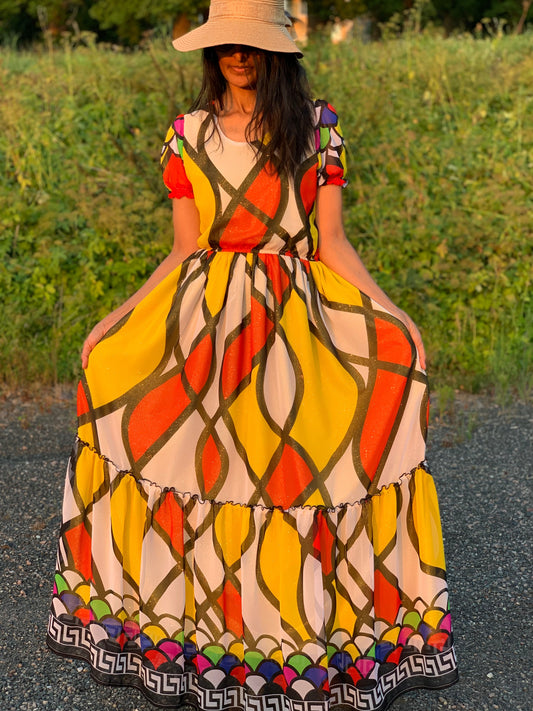 Tsgeweyni Chiffon Dress Grmawit 