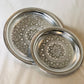 Vintage Silver Plated Round Serving Plate Extras Grmawit 